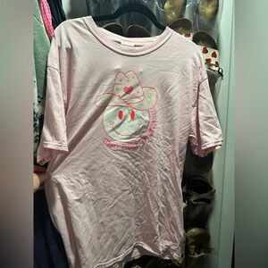 Stoney Clover Lane Pink Graphic Tee